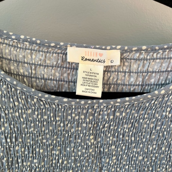 Urban Romantics babydoll top - Picture 2 of 4